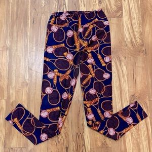 Lularoe OS tennis leggings (659)